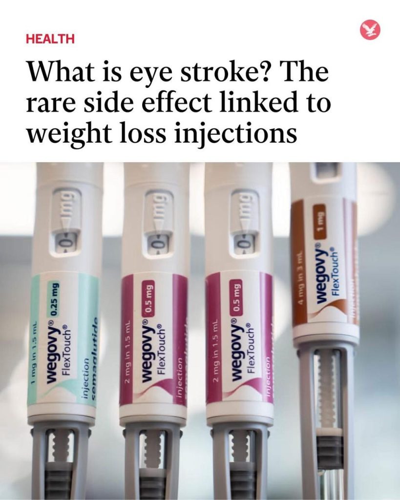 عمى مفاجئ بعد حقن التخسيس؟ تحذيرات طبية جديدة حول Ozempic وWegovy